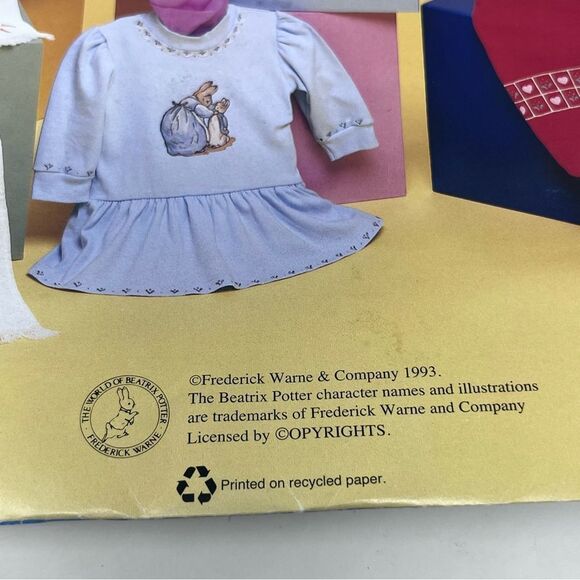 1993 Beatrix Potter No Sew Fabric Appliqués
Benjamin Peter Jemina - Picture 3 of 12